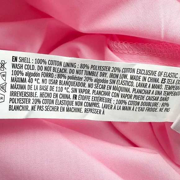 Tuckernuck Hyacinth House Puff Sleeve Mini Dress Pink XS - Picture 14 of 15